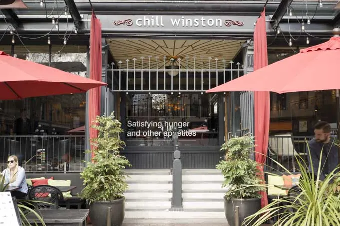 Chill Winston Vancouver Gastown Patio