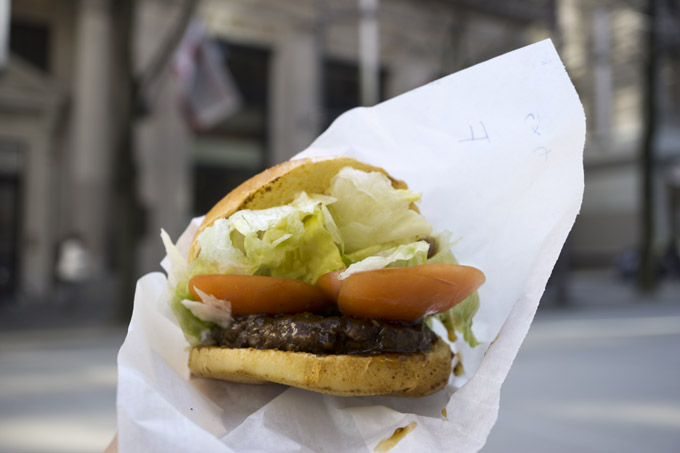 Hamburger $2.85 Food Truck Burgers
