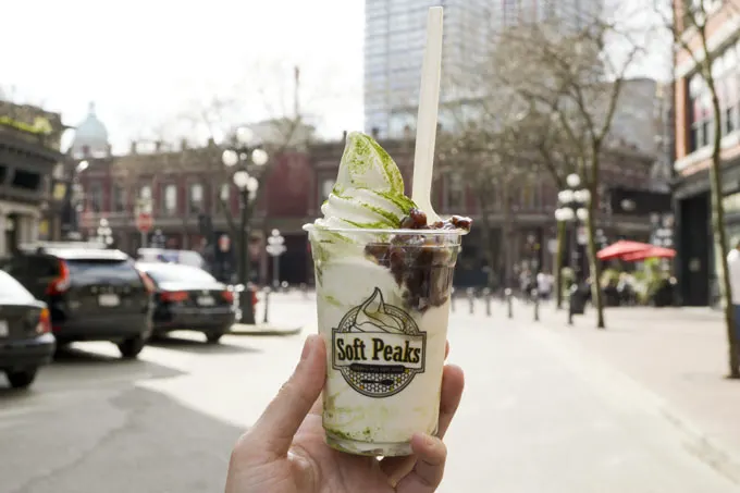 Soft Peaks Gastown Matcha Ice Cream