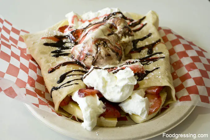 Crepe Delicious Banana Split Oakridge