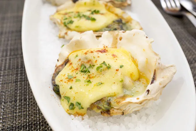 Joe Fortes Vancouver Oysters Rockerfeller