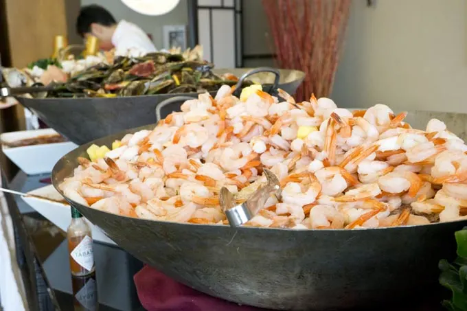 Reflect Hilton Metrotown Seafood Prawn