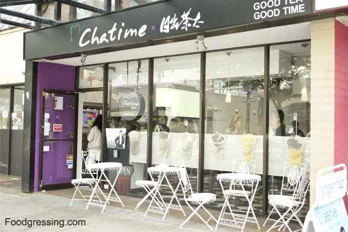 Chatime Vancouver - Robson Street | Foodgressing.com