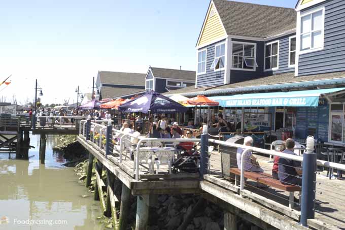 Blue Canoe Waterfront Restaurant - Richmond - Foodgressing