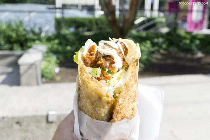 Eat-Chicken-Wraps-Vancouver-Downtown