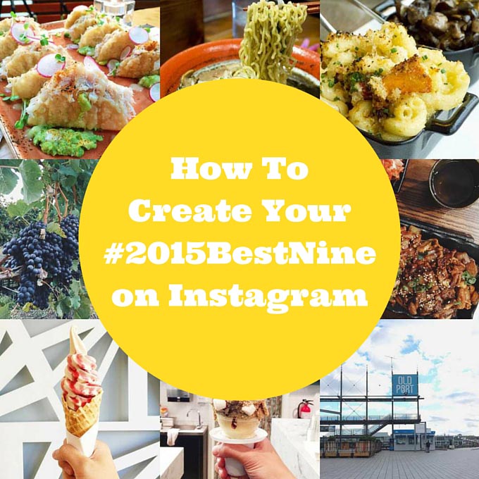 How to Create Your Own #2015BestNine on Instagram