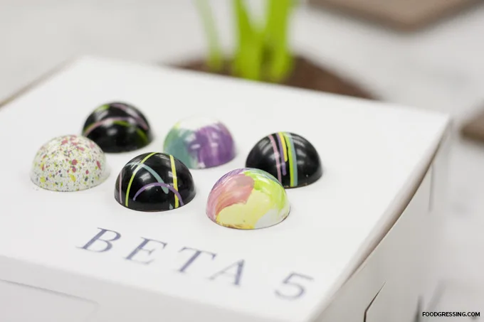 Beta5 chocolates spring collection