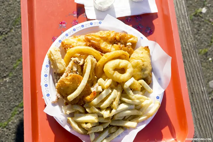 Celine Fish and Chips Granville Island Vancouver