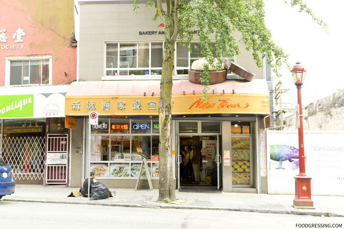 New Town Bakery Restaurant Vancouver Chinatown
