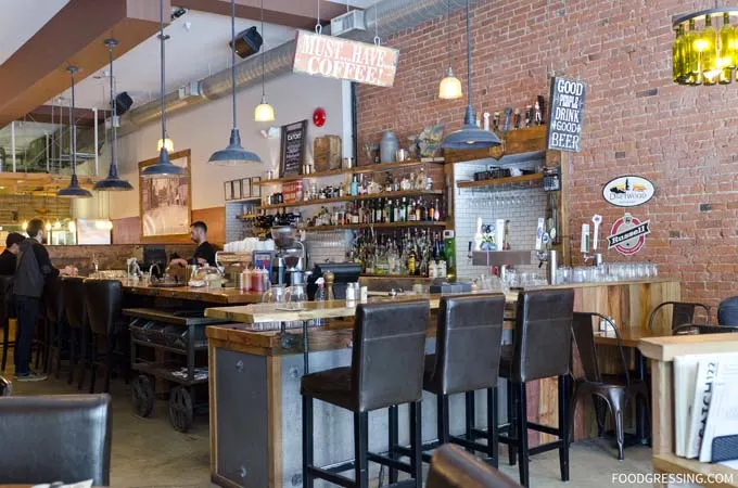 catch 122 gastown vancouver brunch