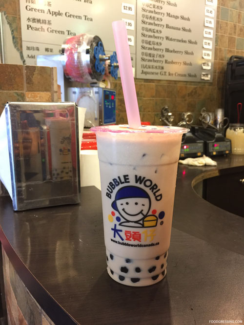 Bubble Tea Robson Vancouver Bubble World