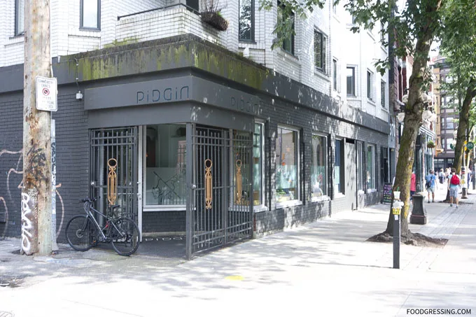 Pidgin Carrall Vancouver