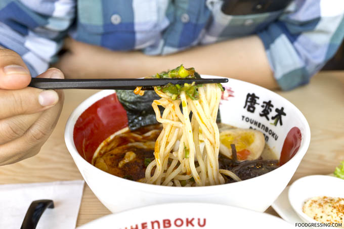 Touhenboku Ramen Denman Vancouver Toronto