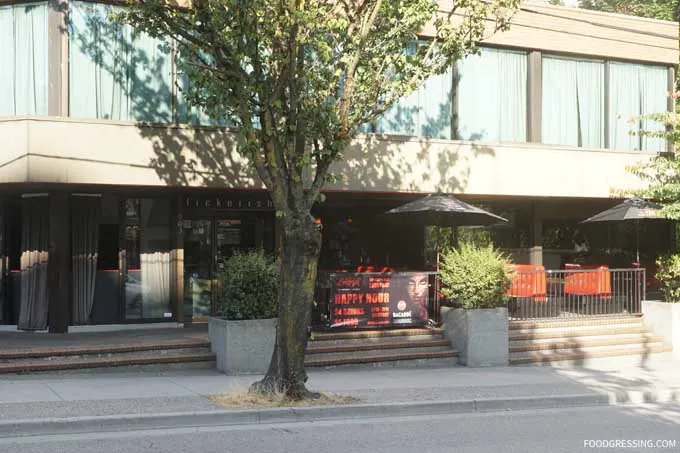 lickerish lounge davie vancouver bar restaurant