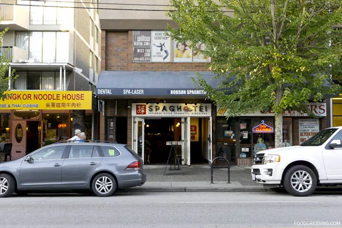 spaghetei robson vancouver