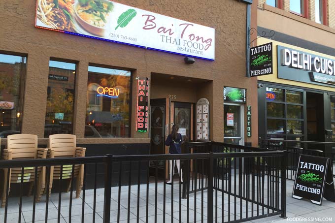 kelowna thai restaurant bai tong thai