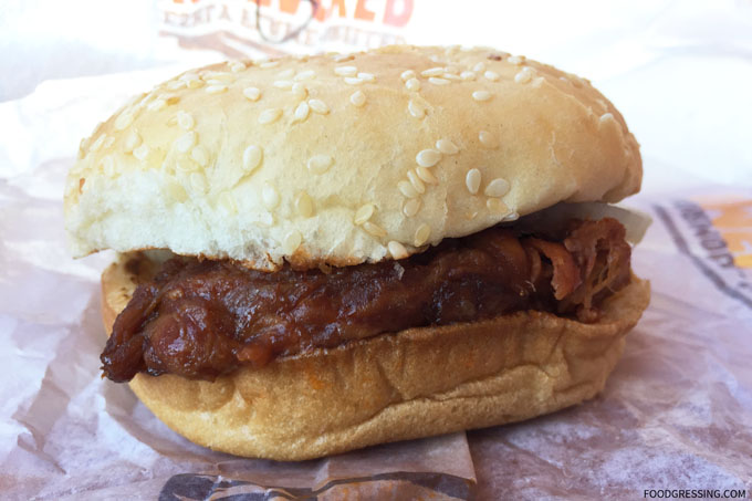 Burger King BBQ Pulled Pork