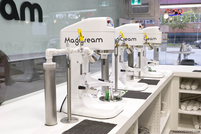 magicream liquid nitrogen ice cream vancouver