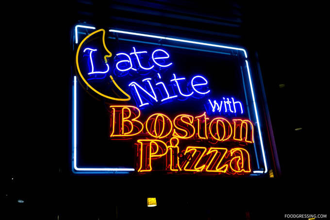 boston pizza west broadway