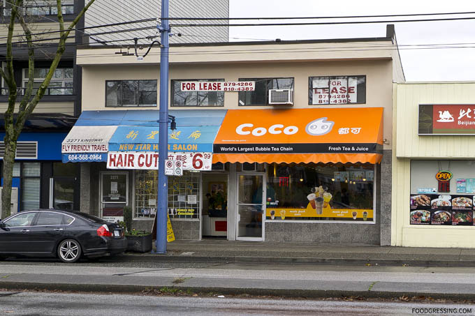 CoCo Fresh Tea & Juice Kingsway Vancouver