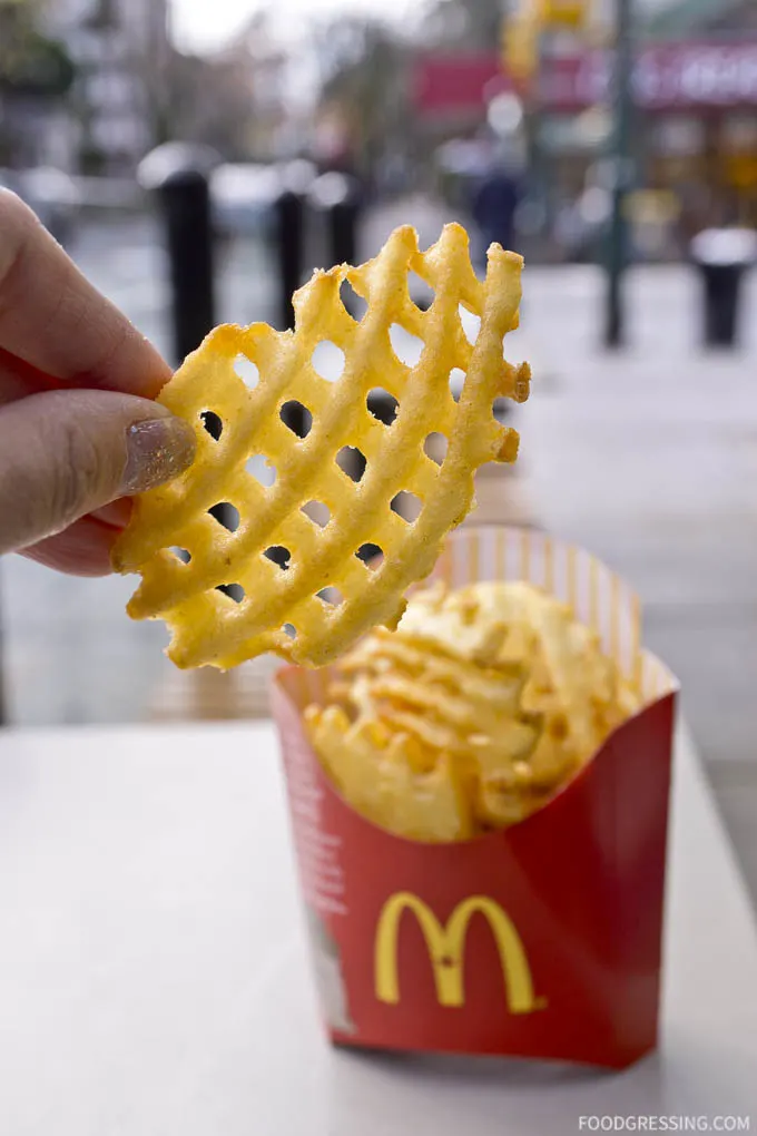 mcdonalds waffle fries