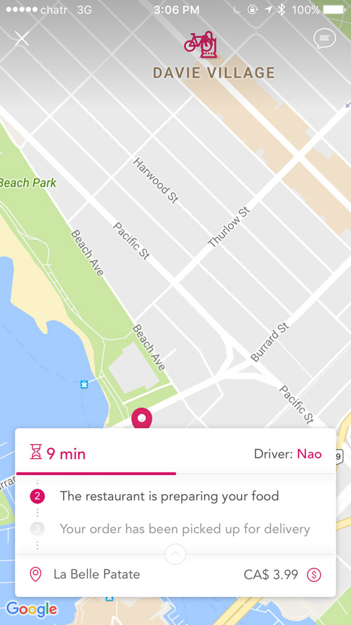 foodora vancouver