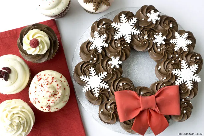 holiday cupcakes