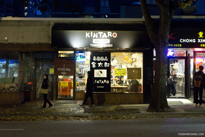 Kintaro Ramen Vancouver