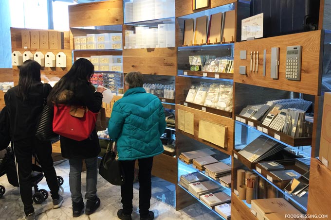 MUJI Vancouver pop-up