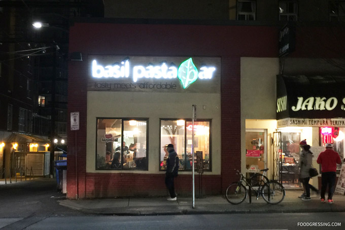 basil pasta bar 