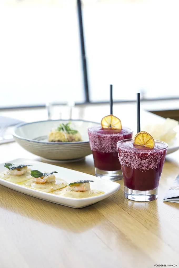Cactus Club Coal Harbour Vancouver | Frozen Blood Orange Margarita