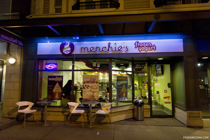 menchies frozen yogurt kitsilano broadway