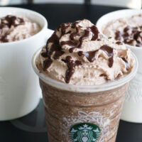 Starbucks molten chocolate latte frappucino hot chocolate