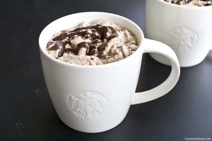 Starbucks molten chocolate latte frappucino hot chocolate