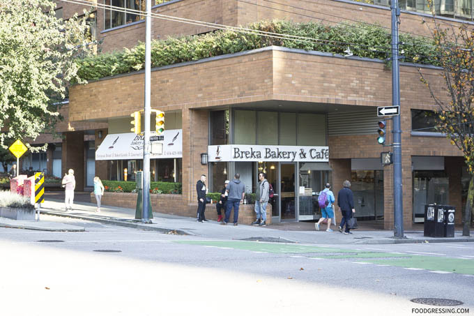Breka bakery cafe vancouver davie downtown
