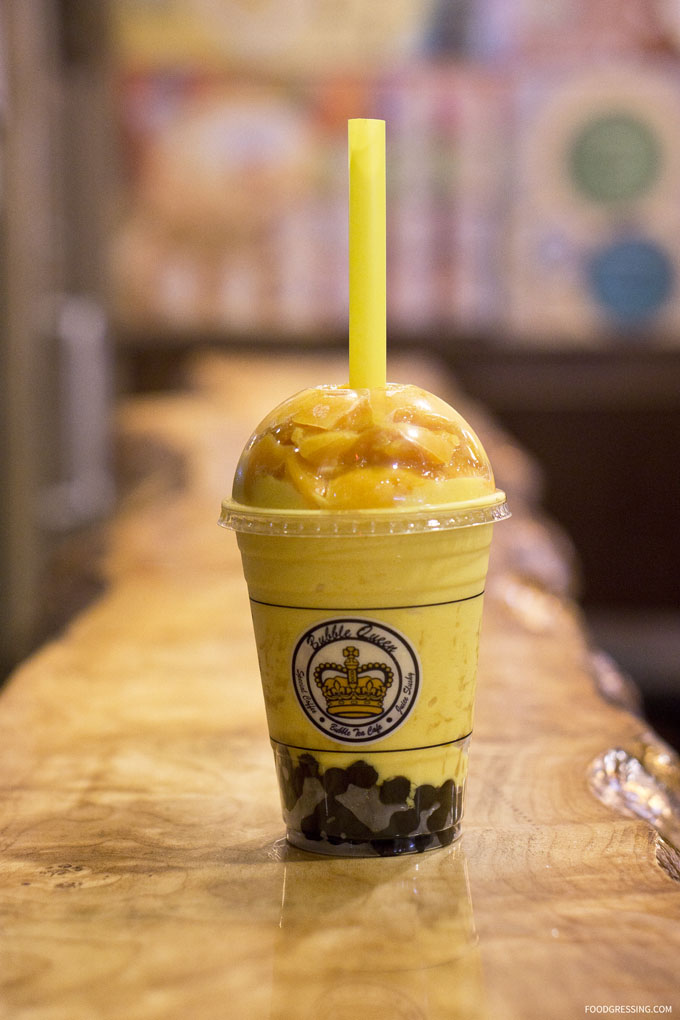 bubble waffle tea