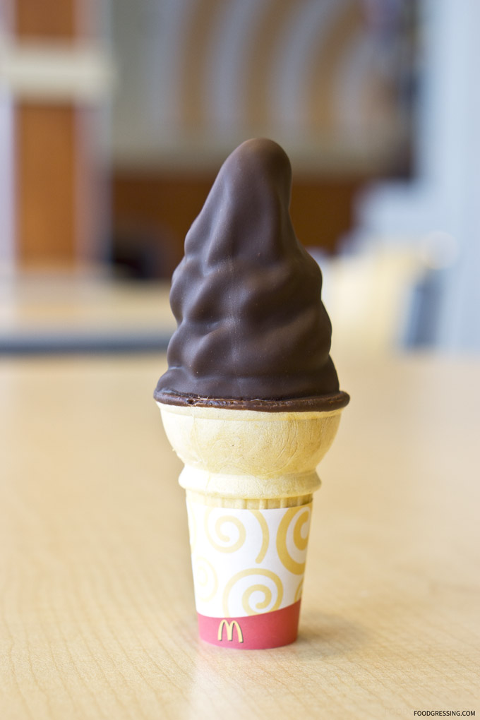 Chocolate Dipped Ice Cream Cone Mcdonalds