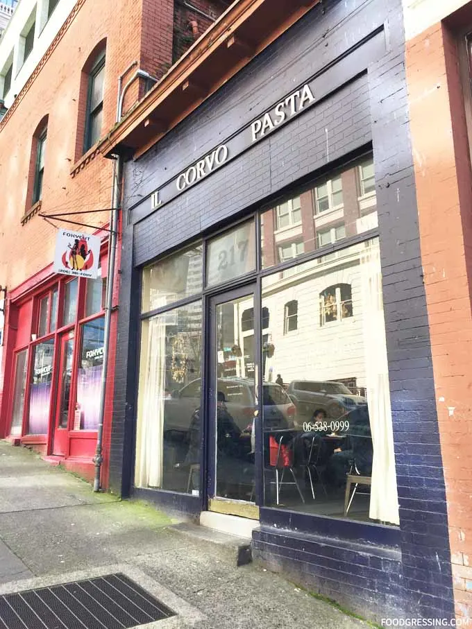 il corvo seattle pasta pioneer square