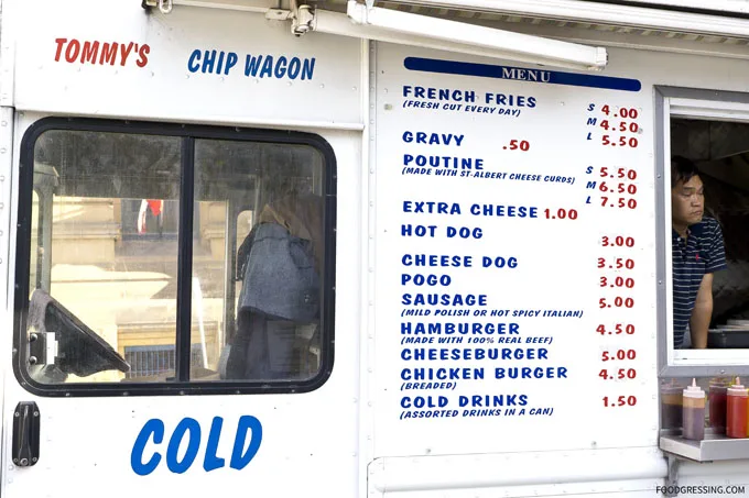 Tommy's Chip Wagon Ottawa Parliament Hill