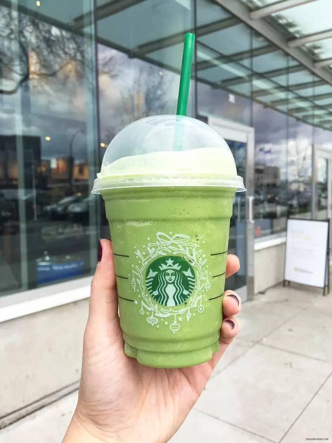 Matcha smoothie outlet starbucks