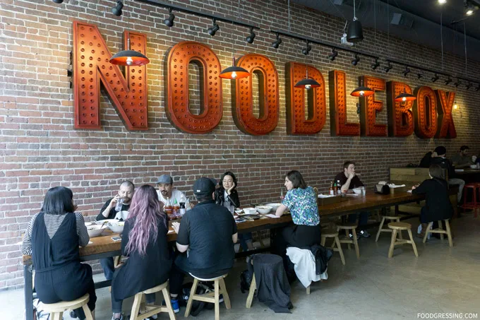 Noodlebox Vancouver