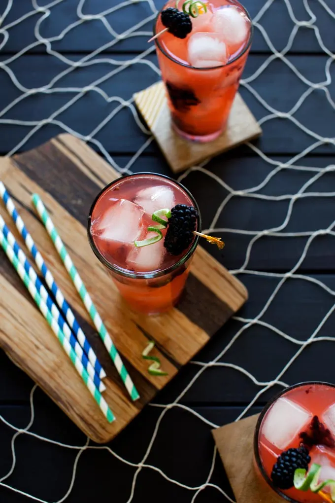 Canada Day Cocktail Recipe: Blackberry Lemon Smash