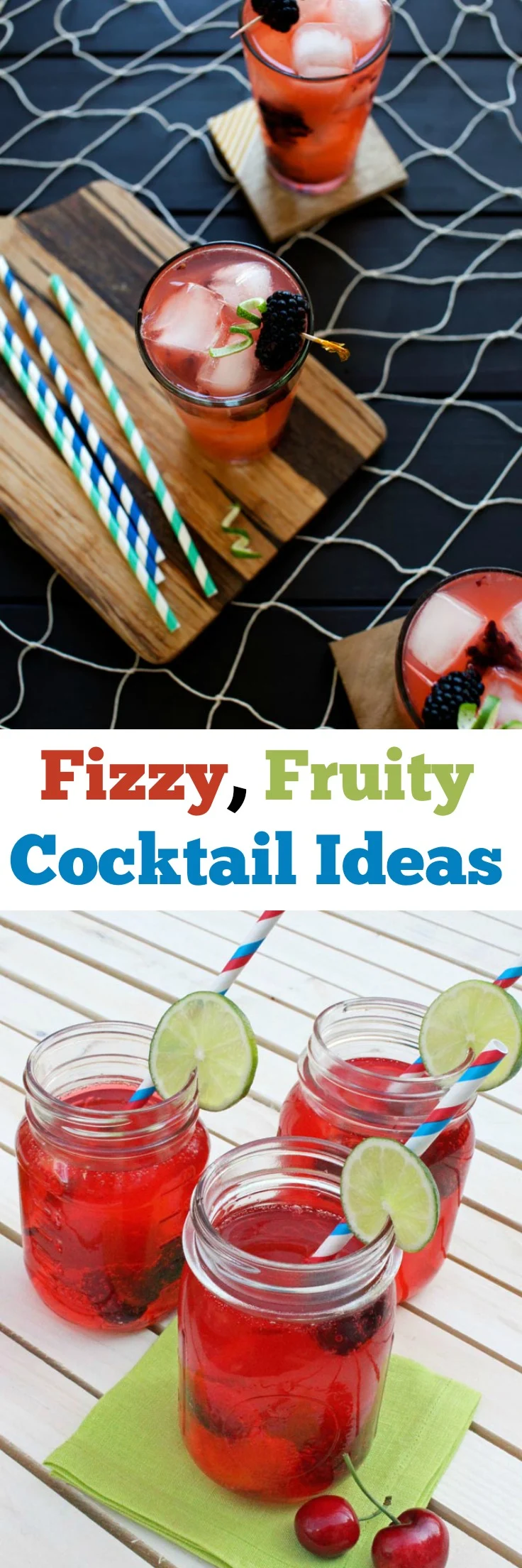 4 Fizzy, Fruity Cocktail Recipes to Enjoy This Summer