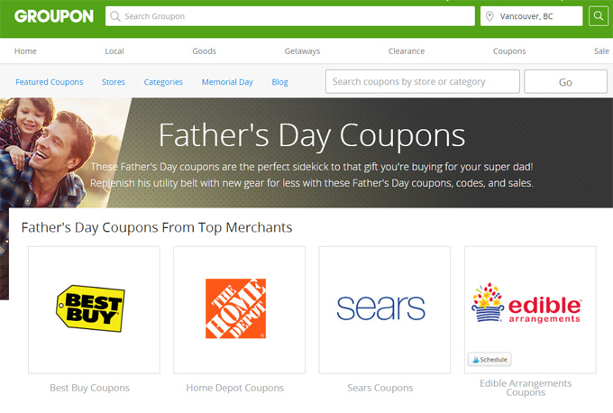 groupon coupons