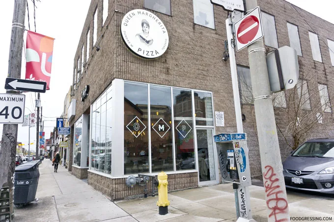 Queen Margherita Pizza toronto dundas street