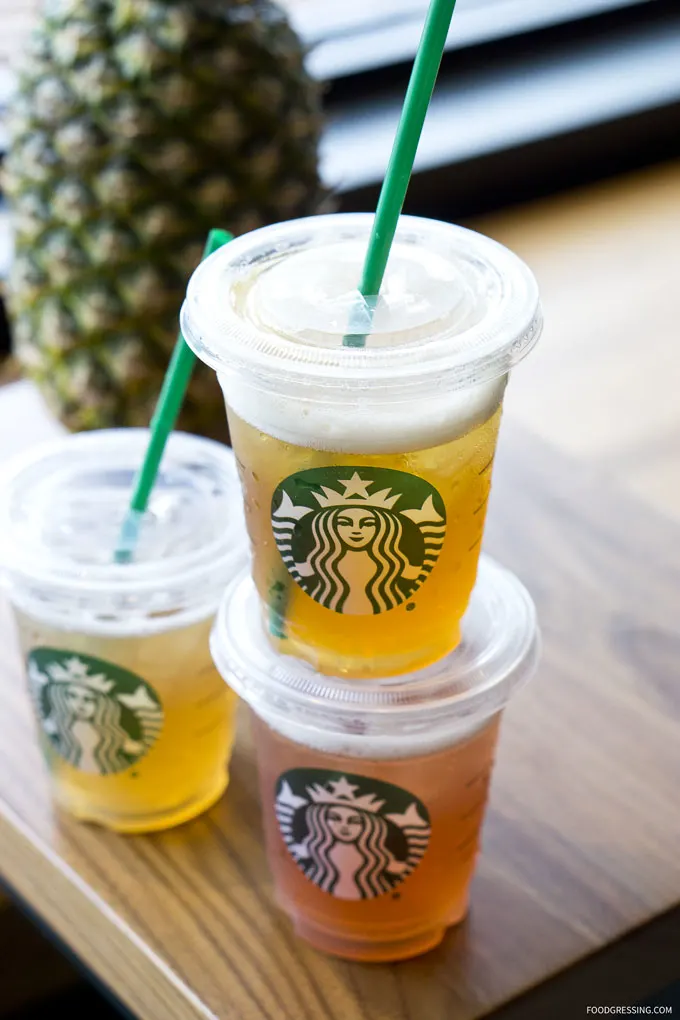 Starbucks Iced Tea Infusions Teavana 2017