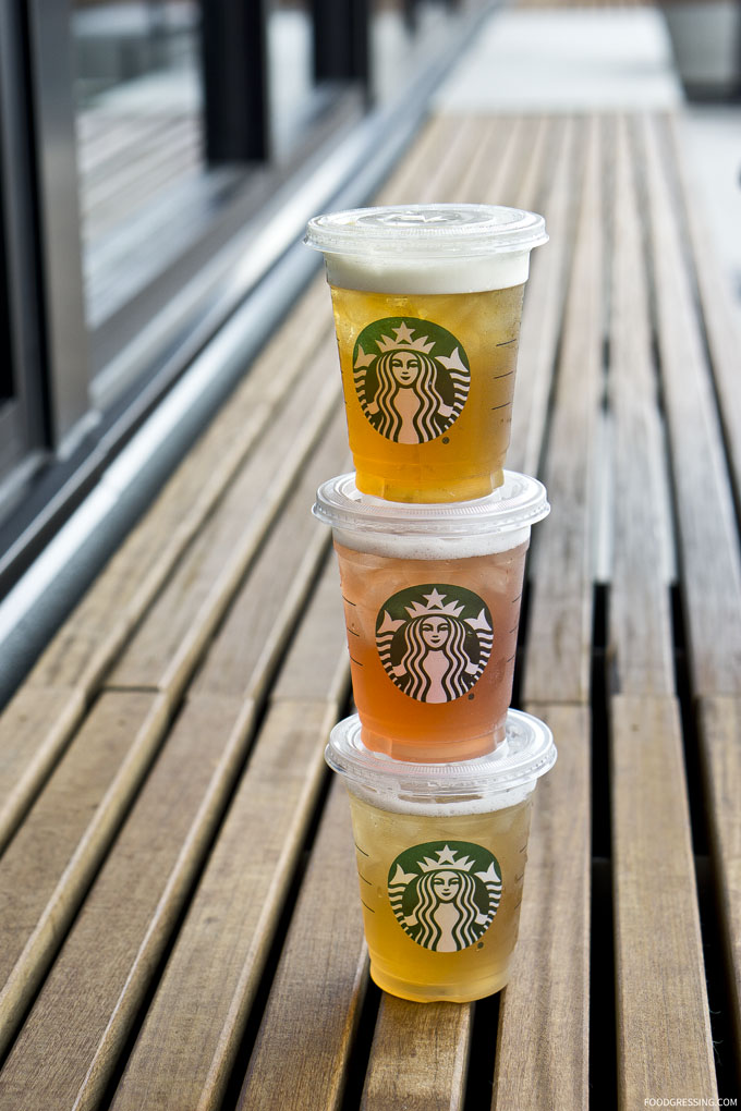 Starbucks Iced Tea Infusions Teavana 2017