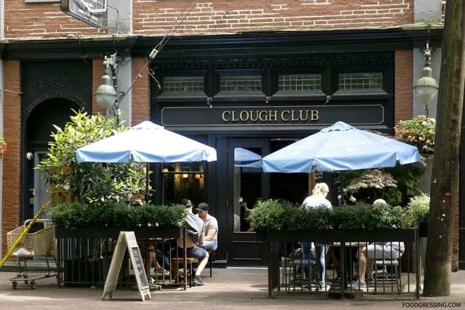 clough club brunch gastown Vancouver