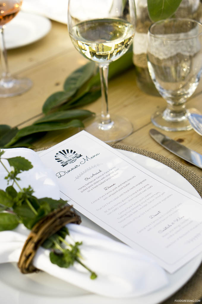 Farm-To-Plate Longtable Dinner at Central Park Farms