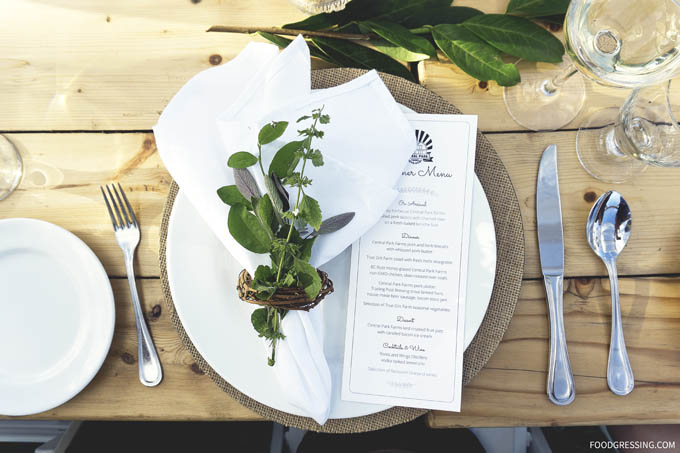 Farm-To-Plate Longtable Dinner at Central Park Farms